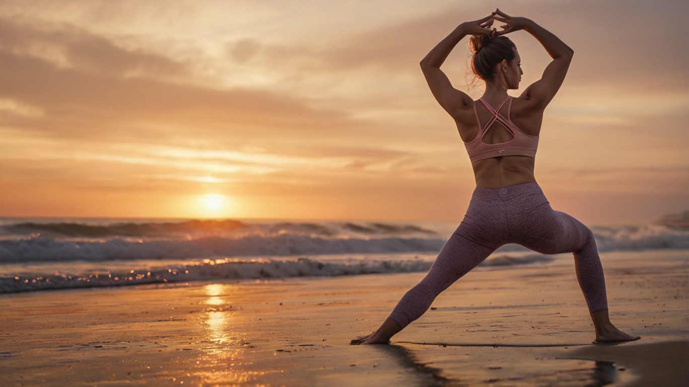 Studio de yoga lumineux et apaisant